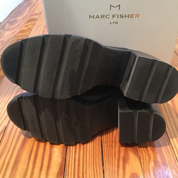 Host Pick: MARC FISHER Ltd. Wanya Combat Boots -10M - Picture 5 of 8